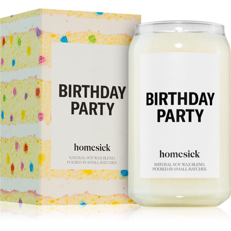 homesick Birthday Party scented candle 390 g