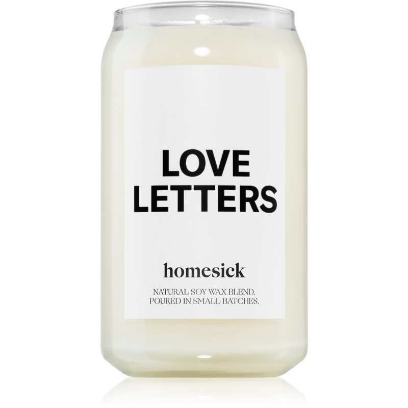 homesick Love Letters scented candle 390 g