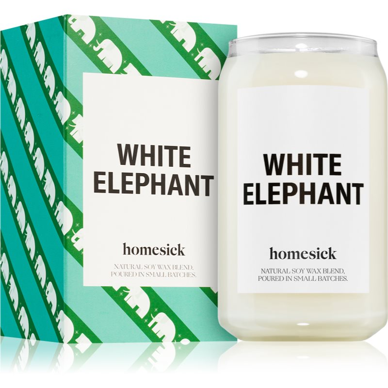 homesick White Elephant scented candle 390 g