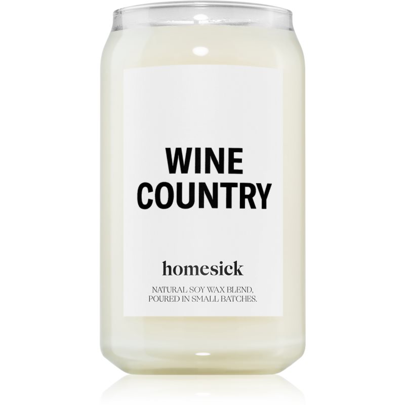 homesick Wine Country scented candle 390 g