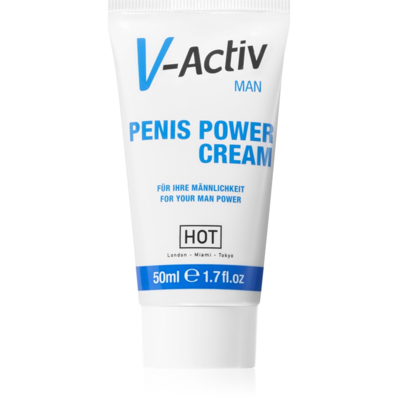 HOT V-Activ Man Penis Power Cream krém na podporu erekce 50 ml