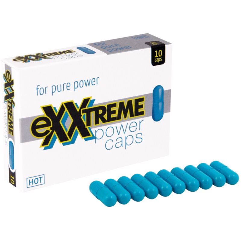 HOT Exxtreme Power Caps kapsuly na podporu erekcie 10 cps