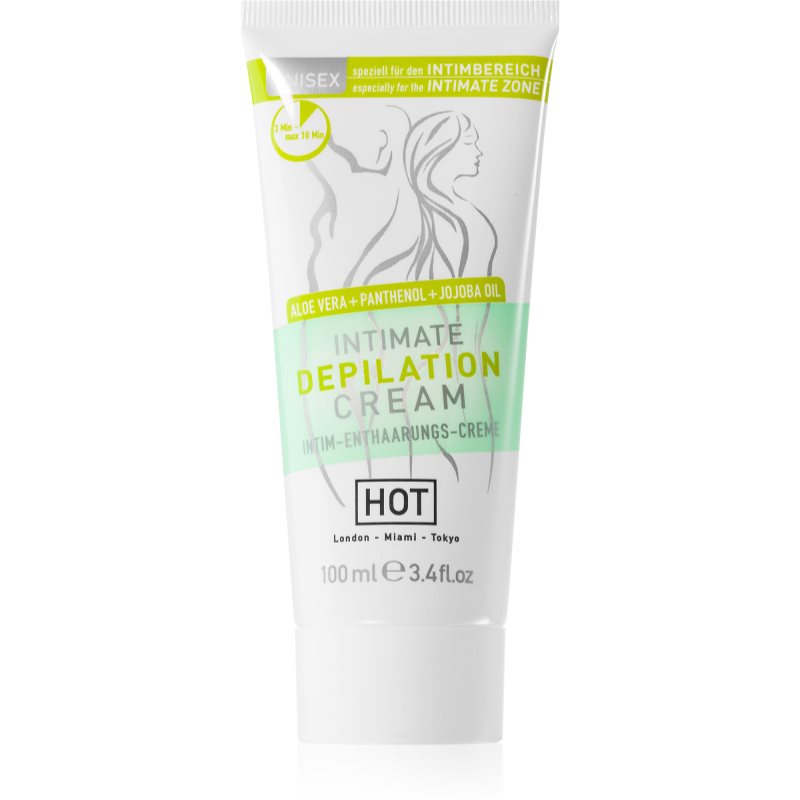 HOT Intimate Depilation Cream Crème Dépilatoire Mixte 100 Ml