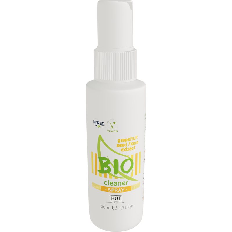 HOT BIO Cleaner Spray čisticí prostředek na erotické pomůcky 50 ml