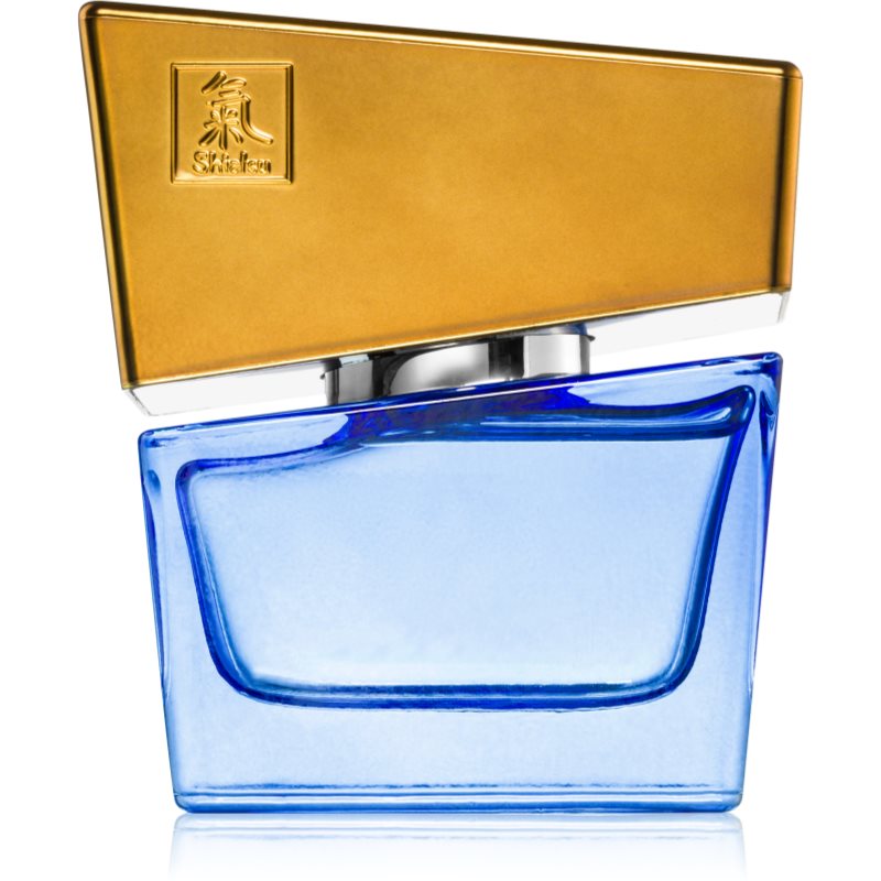 HOT Shiatsu Dark Blue parfum met feromonen voor Mannen  50 ml