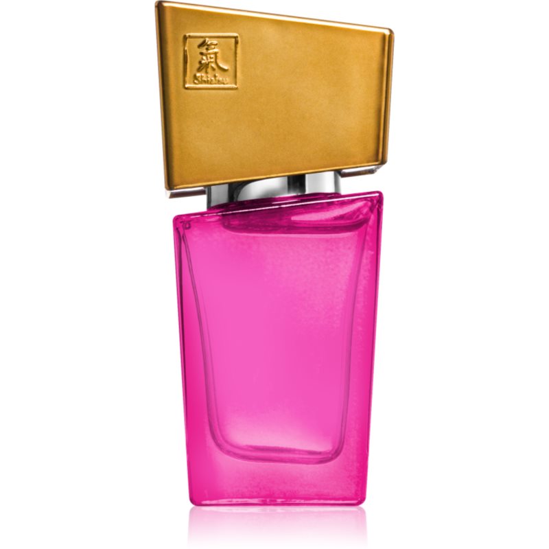 HOT Shiatsu Pink parfém s feromónmi pre ženy 15 ml