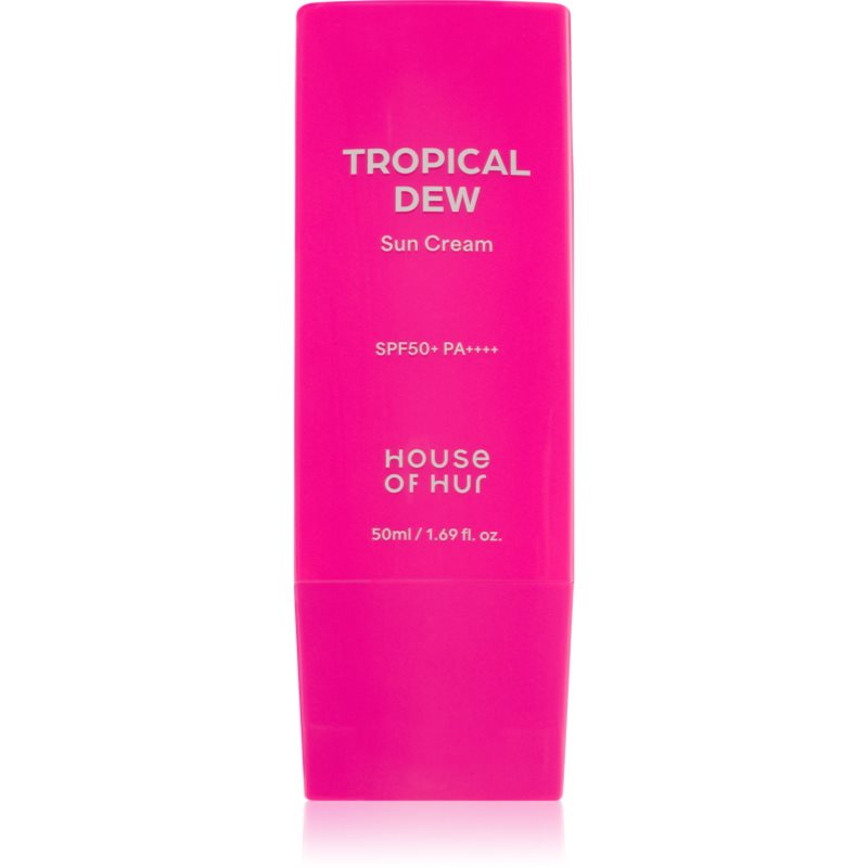 House of Hur Tropical Dew Sun Cream hydratační ochranný krém SPF 50+ 50 ml