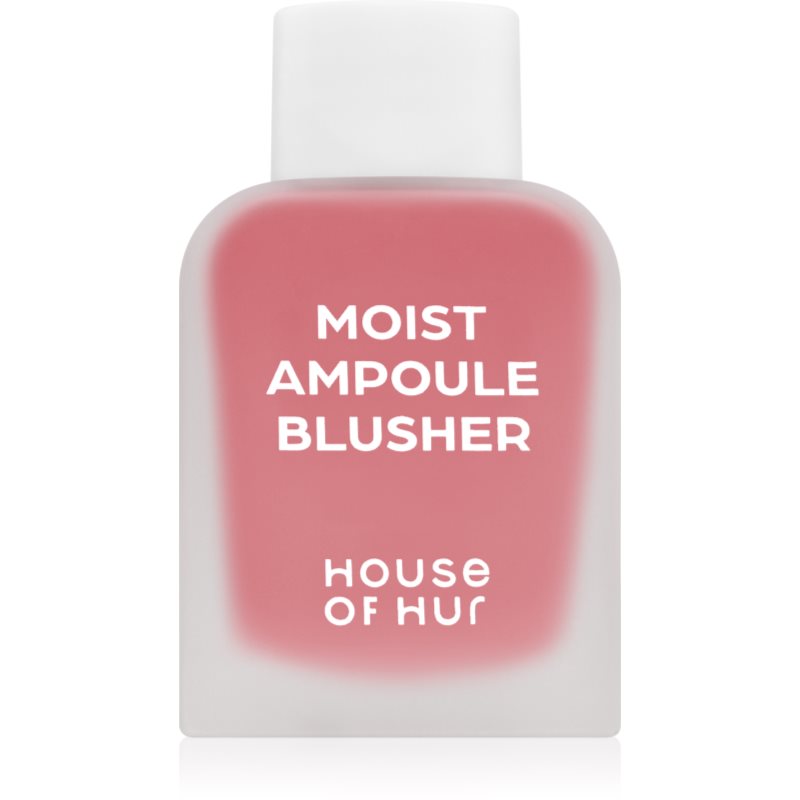 House of Hur Moist Ampoule Blusher tekutá tvářenka mini odstín 06 Cherry Blossom 10 ml