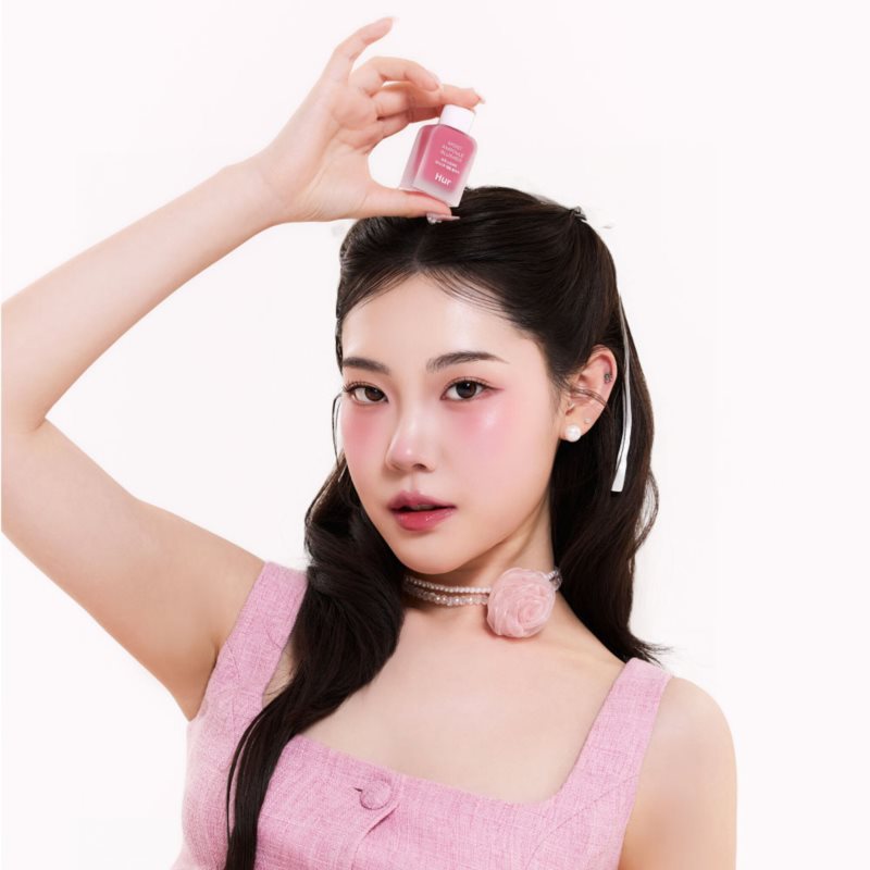 House of Hur Moist Ampoule Blusher tekutá lícenka mini odtieň 06 Cherry Blossom 10 ml (obrázok 3)