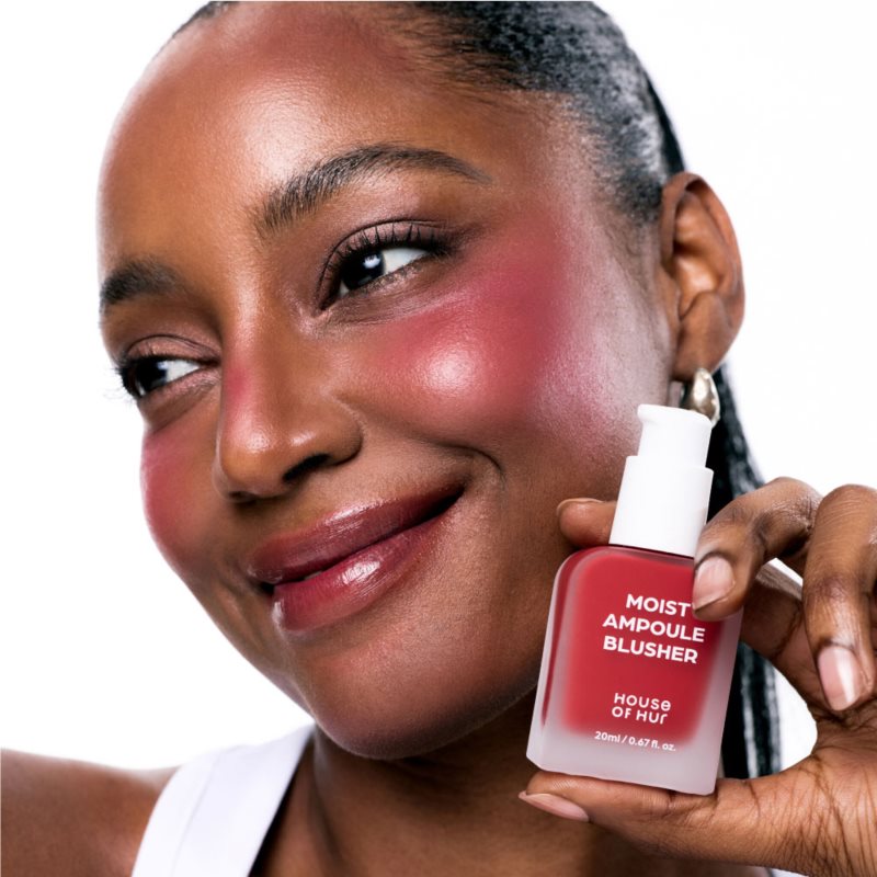 House of Hur Moist Ampoule Blusher tekutá lícenka odtieň 09 Ruby Red 20 ml (obrázok 5)