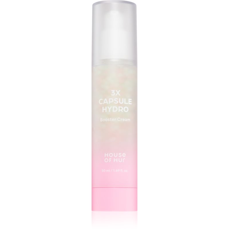 House of Hur 3X Capsule Hydro Booster Cream podkladová hydratační báze pro rozjasnění a vyhlazení pleti 50 ml
