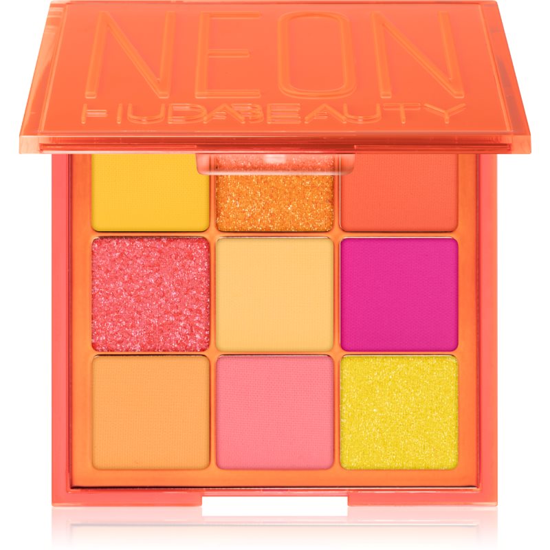 Huda Beauty Neon Obsessions Orange paletka očních stínů 8,4 g