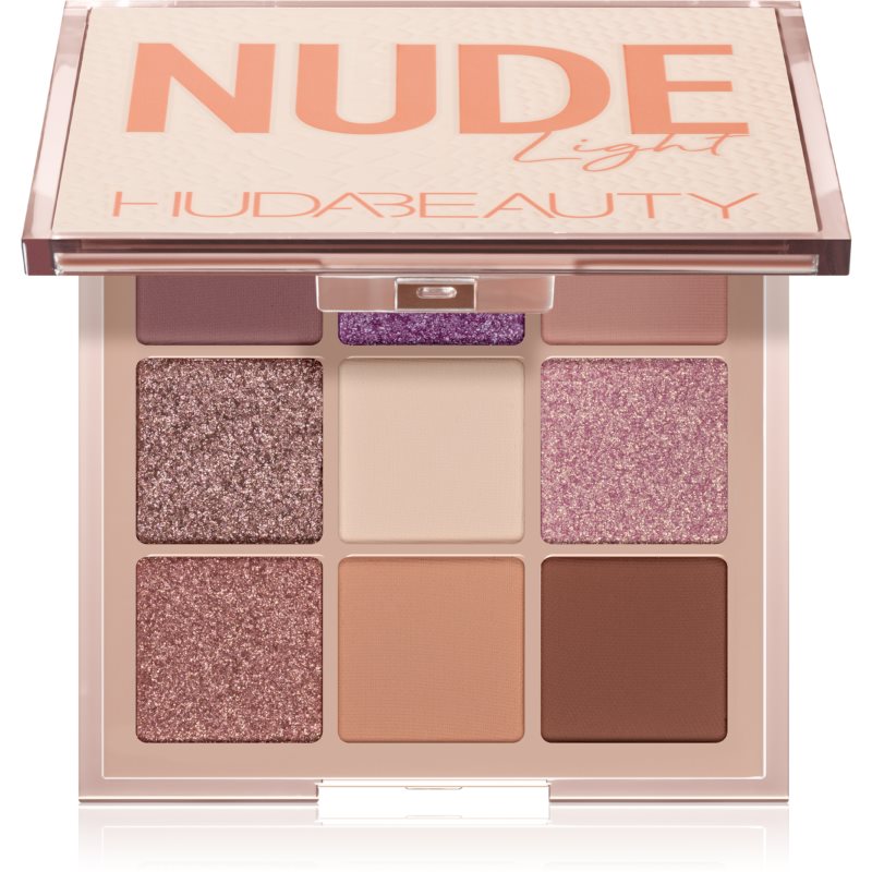 Huda beauty nude obsessions szemhéjfesték paletta árnyalat nude light 34 g