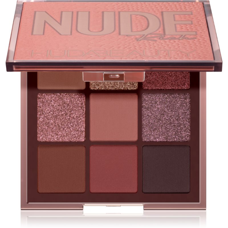Huda Beauty Nude Obsessions szemhéjfesték paletta árnyalat Nude Rich 34 g