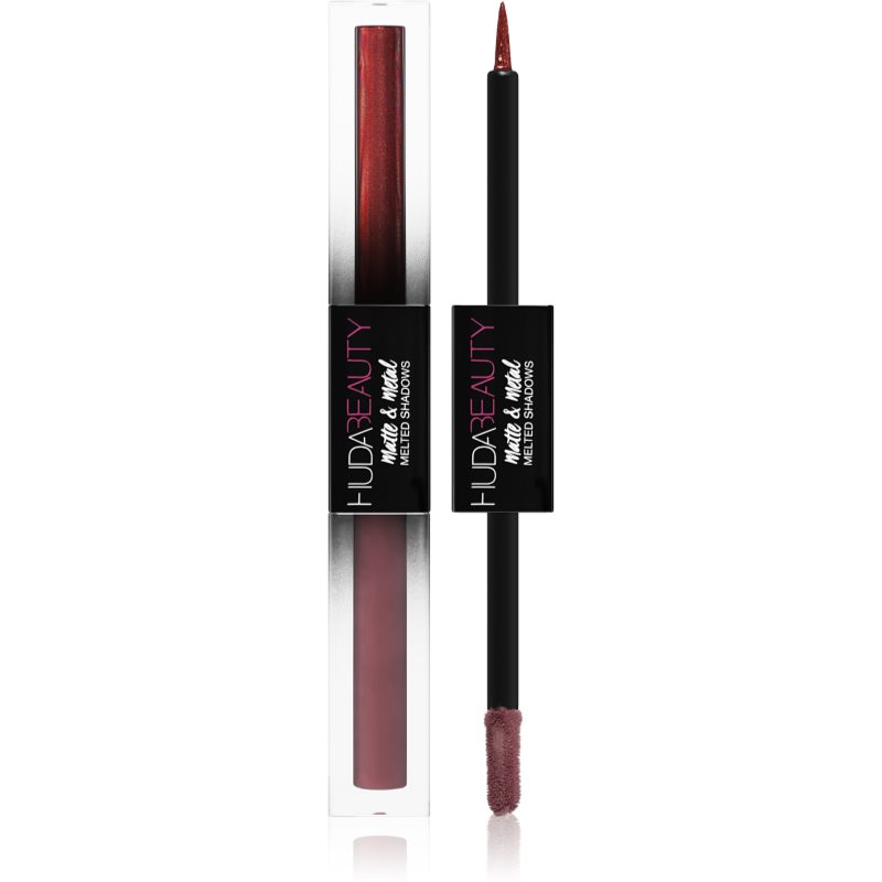 Huda Beauty Matte & Metal Melted tekoče senčilo za oči odtenek Million Dollar Deals 2x2 ml