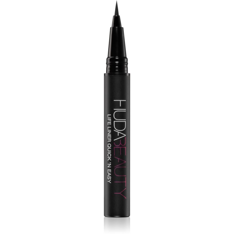E-shop Huda Beauty Life Liner Quick N Easy precizní tekutá oční linka odstín Very Vanta (Extreme Black) 0,45 ml