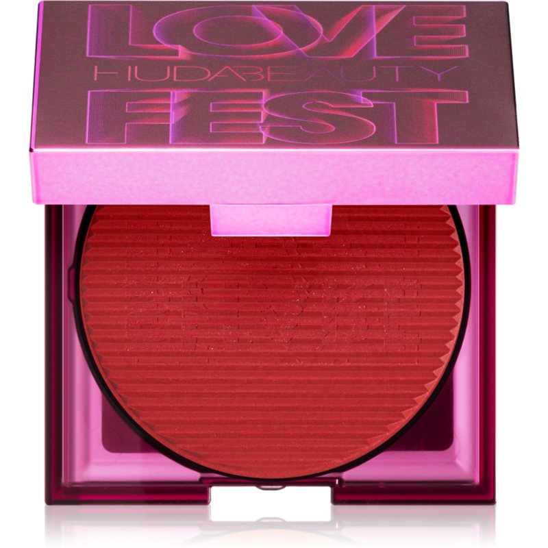 E-shop Huda Beauty Love Fest Cream Blush krémová tvářenka odstín Kiss Burning Cherry 10 ml