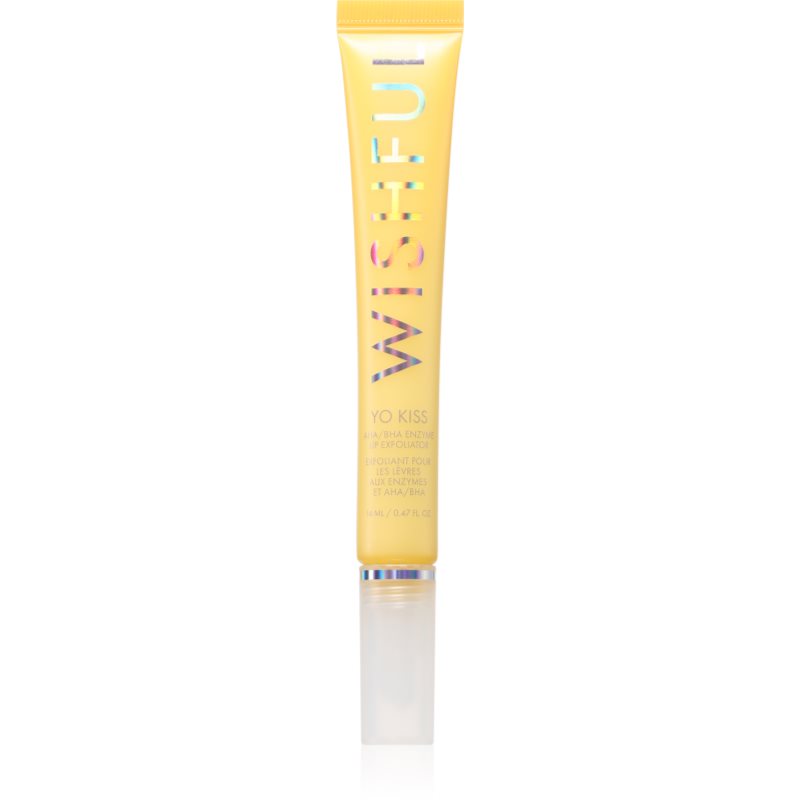 Wishful Yo Kiss AHA/BHA Enzyme Lip Exfoliator lip scrub 14 ml