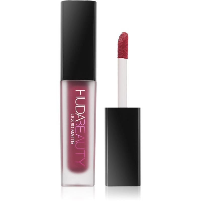 Huda Beauty Liquid Matte Mini tekutá rtěnka s matným finišem odstín Trophy Wife 1.9 ml