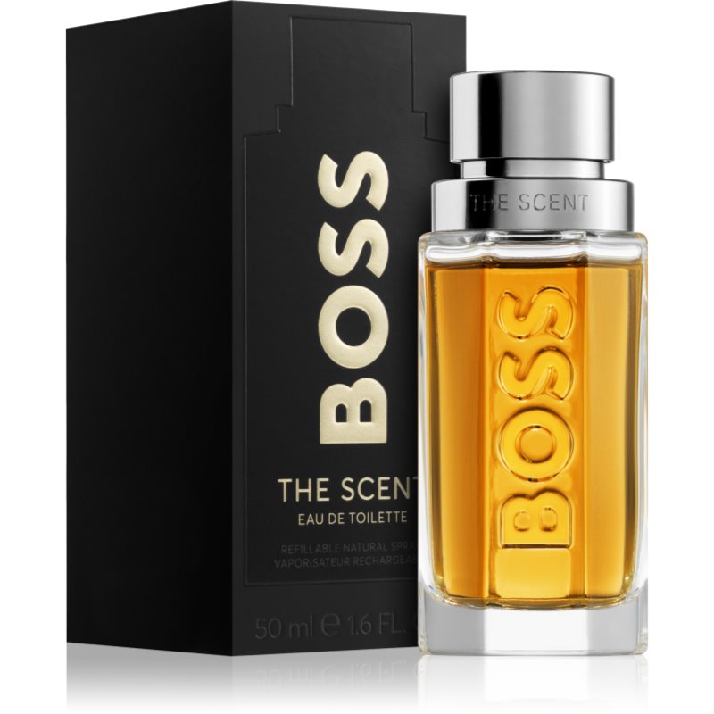 Hugo Boss BOSS The Scent toaletní voda plnitelná pro muže 50 ml (obrázek 3)