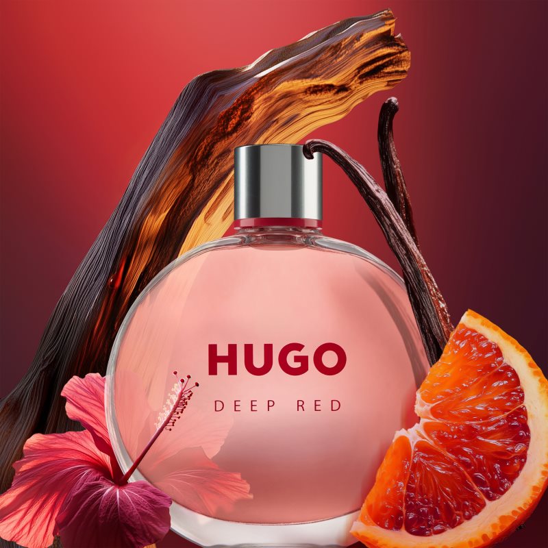 Hugo Boss HUGO Deep Red parfémovaná voda pro ženy 75 ml (obrázek 3)