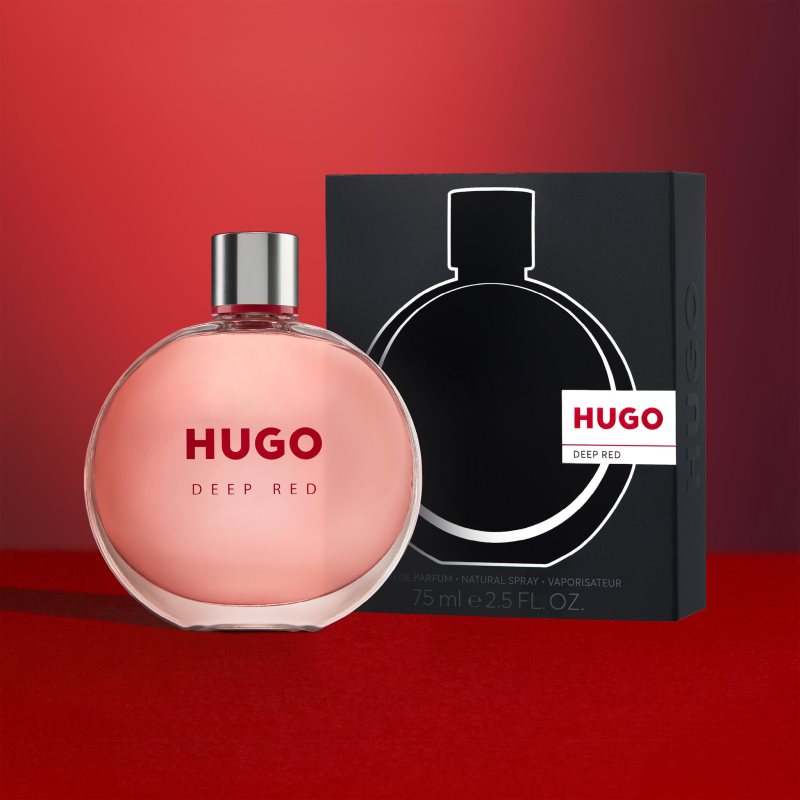 Hugo Boss HUGO Deep Red parfémovaná voda pro ženy 75 ml (obrázek 7)