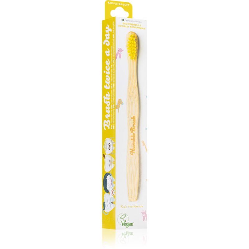 The Humble Co. Brush Kids bamboo toothbrush ultra soft for children 1 pc
