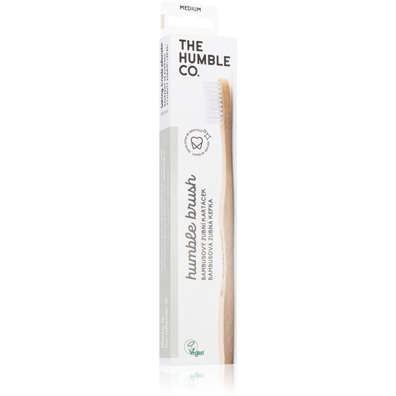 The Humble Co. Brush Adult зубна щітка бамбукова середньої жорсткості 1 кс