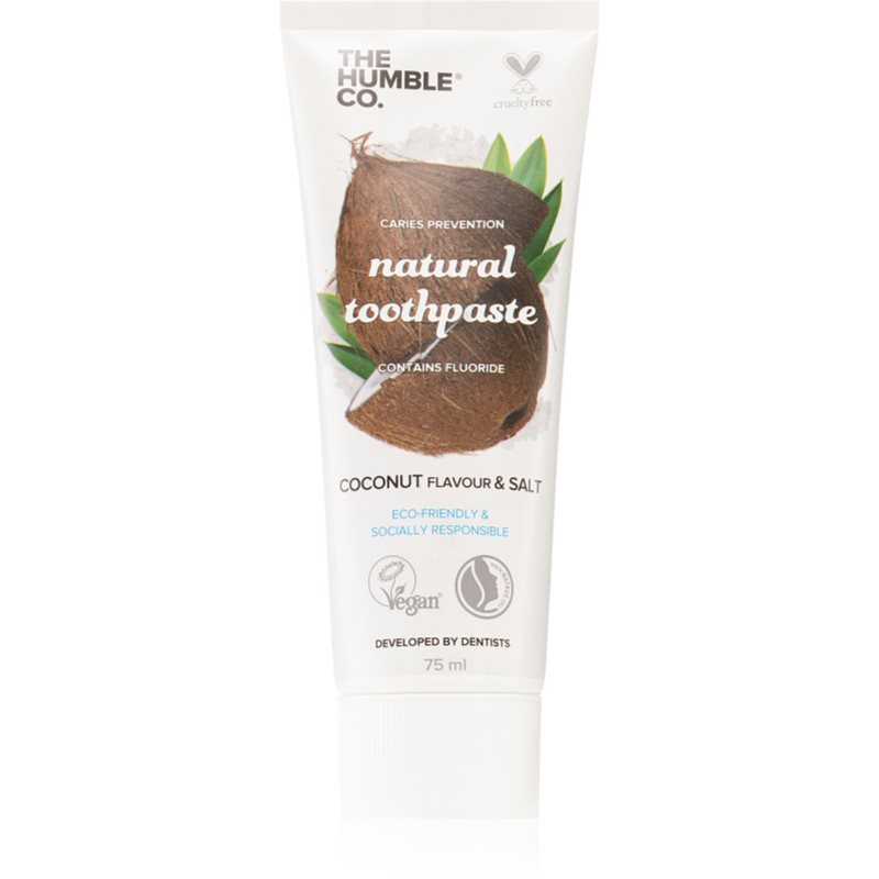The Humble Co. The Humble Co. Natural Toothpaste Coconut & Salt φυσική οδοντόπαστα 75 μλ