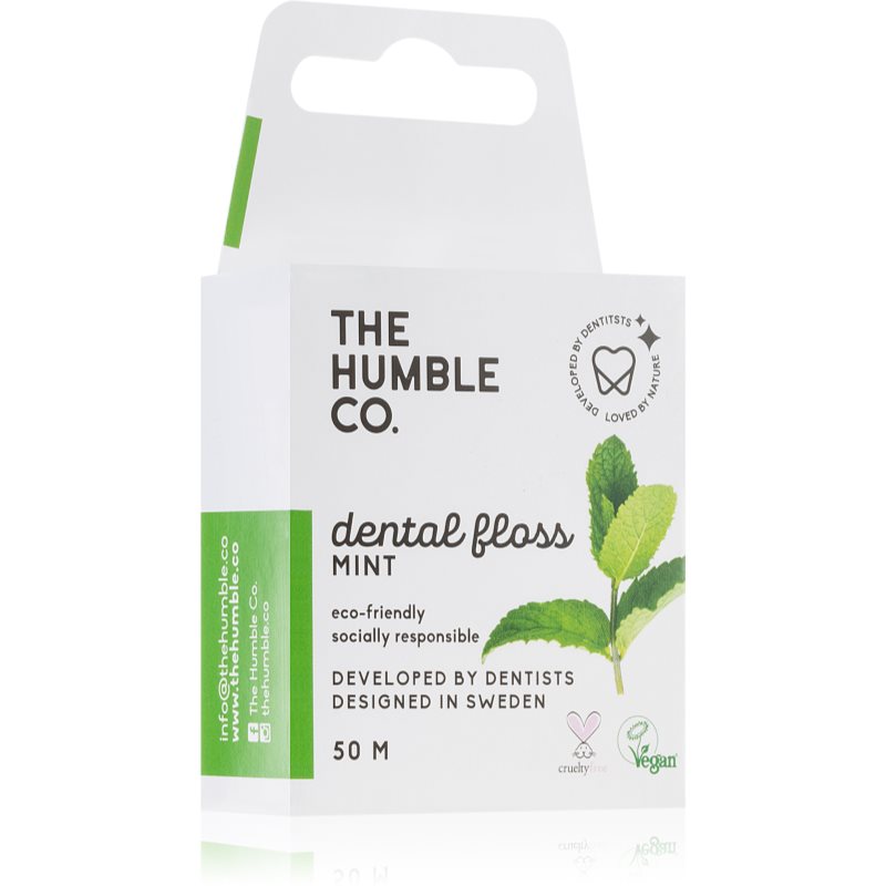 The Humble Co. Dental Floss Зубна нитка Fresh Mint 50 м
