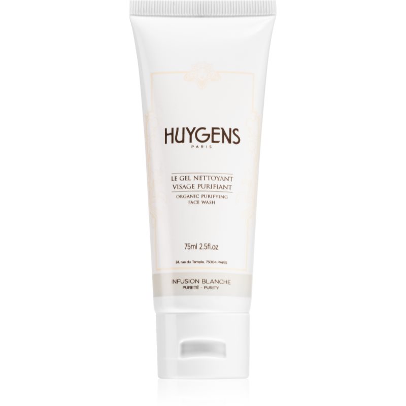 Huygens Infusion Blanche Organic Purifying Face Wash valomoji želė odos netobulumams šalinti 75 ml