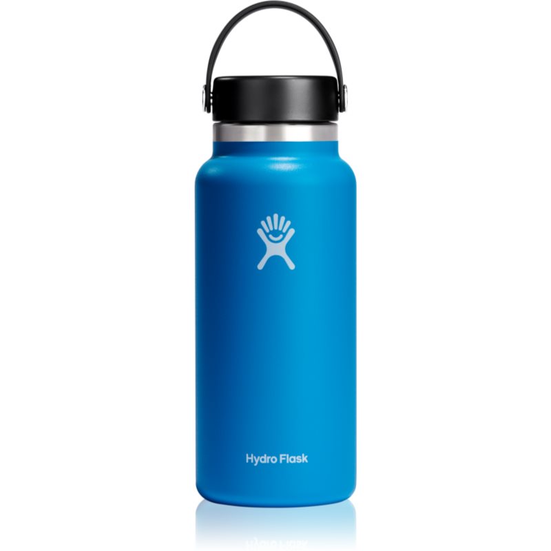Hydro Flask Wide Mouth Flex Cap термопляшка колір Blue 946 мл