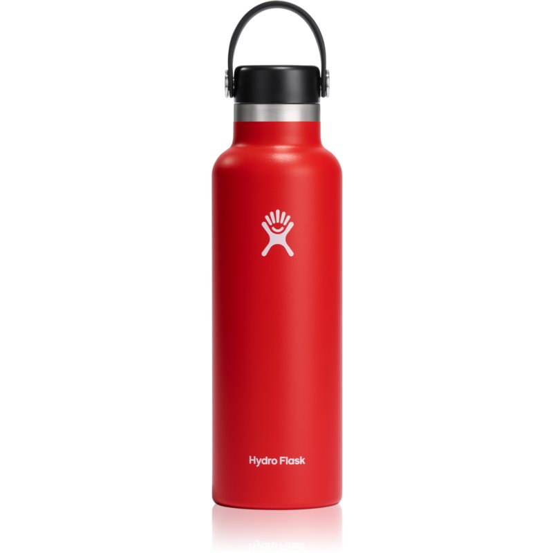 Hydro Flask Standard Mouth Flex Cap Thermo Bottle Colour Red 621 Ml