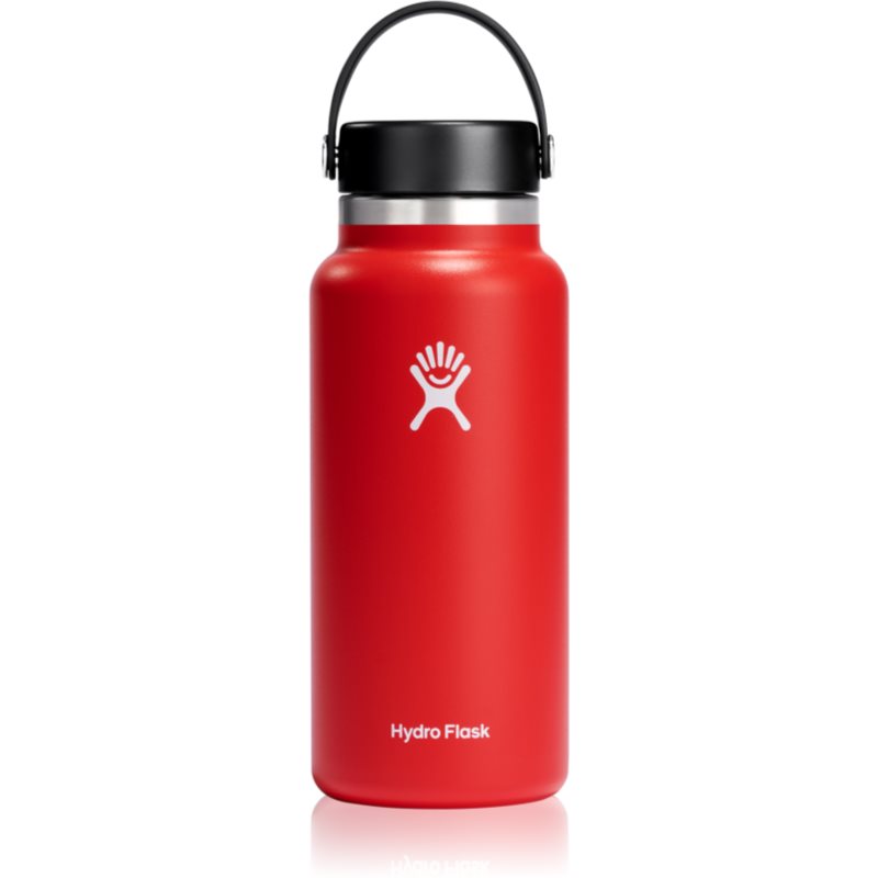 Hydro Flask Wide Mouth Flex Cap термопляшка колір Red 946 мл