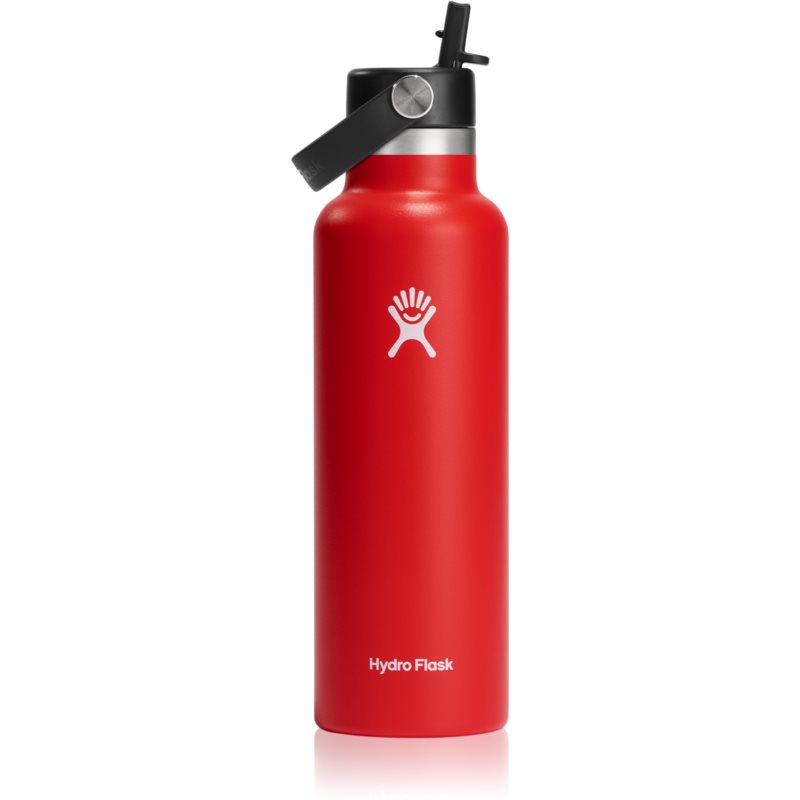 Hydro Flask Standard Mouth Straw Cap термопляшка колір Red 621 мл