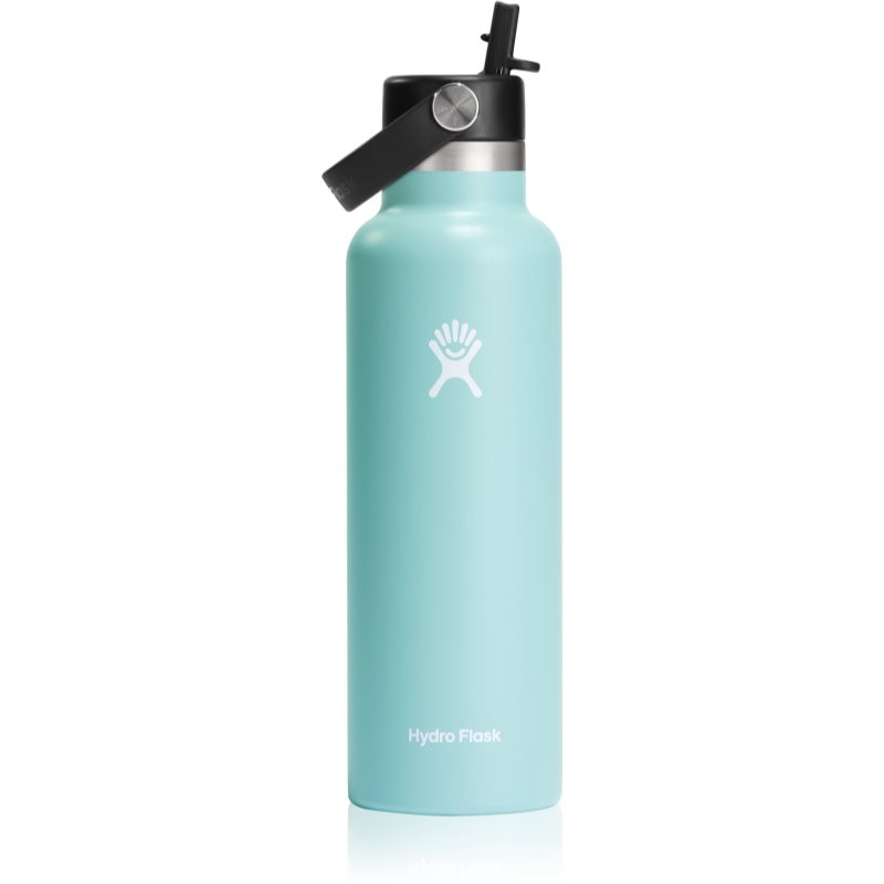 Hydro Flask Standard Mouth Straw Cap термопляшка колір Turquoise 621 мл