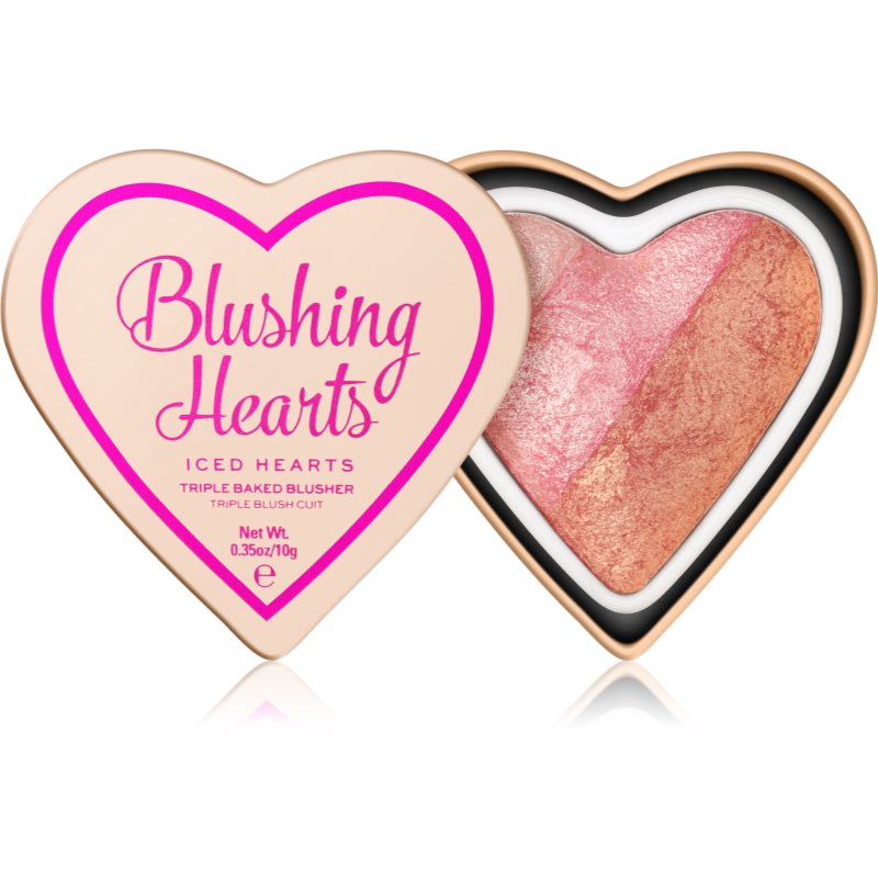 

I Heart Revolution Blushing Hearts рум'яна відтінок Iced Hearts