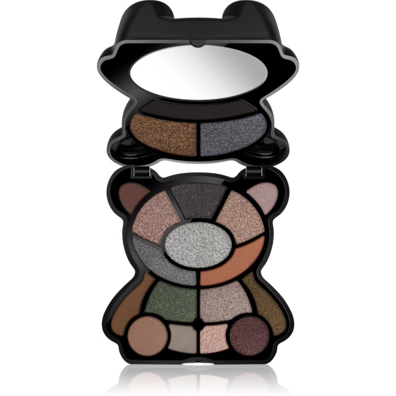 

I Heart Revolution Teddy Bear палетка тіней для очей відтінок Jett