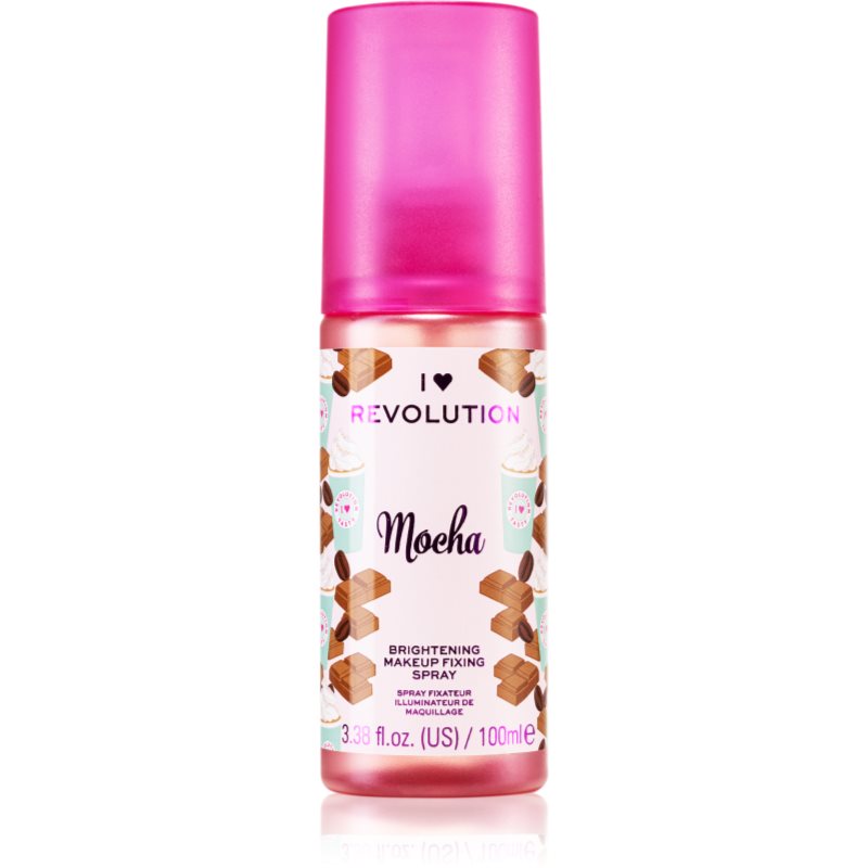 

I Heart Revolution Fixing Spray освітлюючий фіксуючий спрей з ароматом Mocha