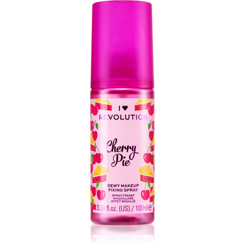 

I Heart Revolution Fixing Spray освітлюючий фіксуючий спрей з ароматом Cherry Pie