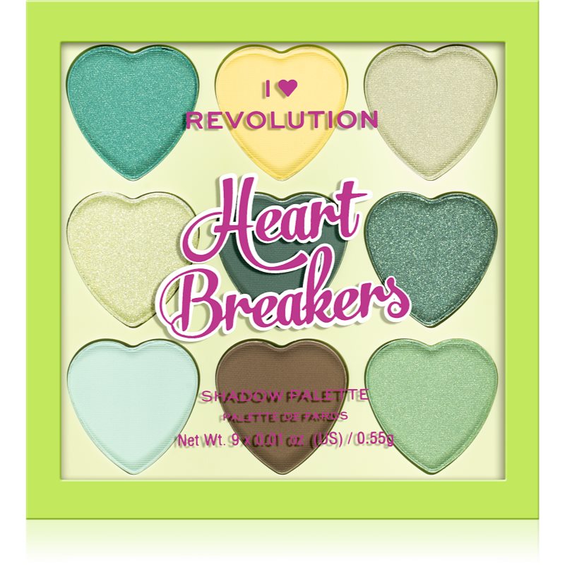 

I Heart Revolution Heartbreakers палетка тіней для очей відтінок Lucky