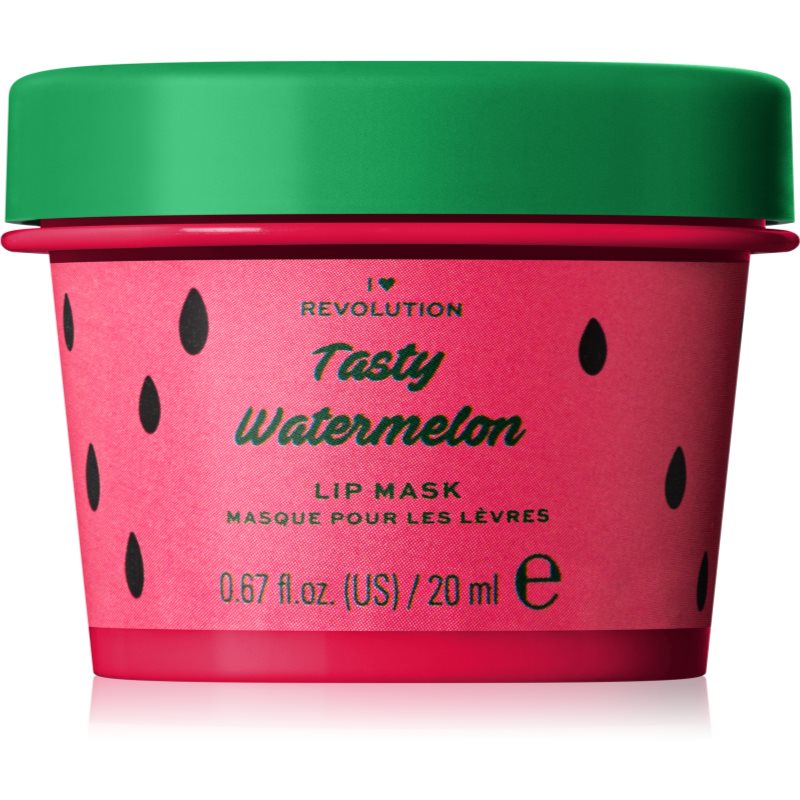 I Heart Revolution Tasty Watermelon зволожувальна маска для губ 20 мл