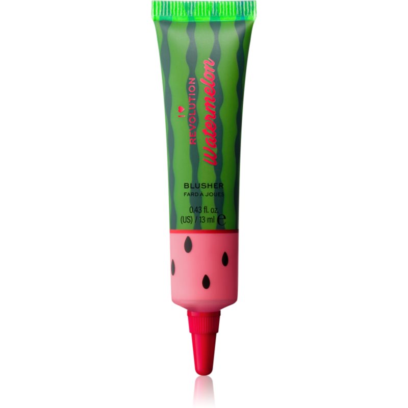 I Heart Revolution Tasty Watermelon Creme-Rouge zur Verjüngung der Gesichtshaut Juicy 13 ml
