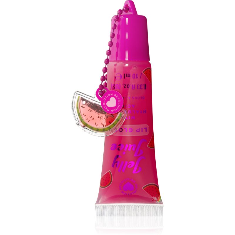 I Heart Revolution Jelly Juice Lip Tubes sijaj za ustnice odtenek Watermelon 10 ml