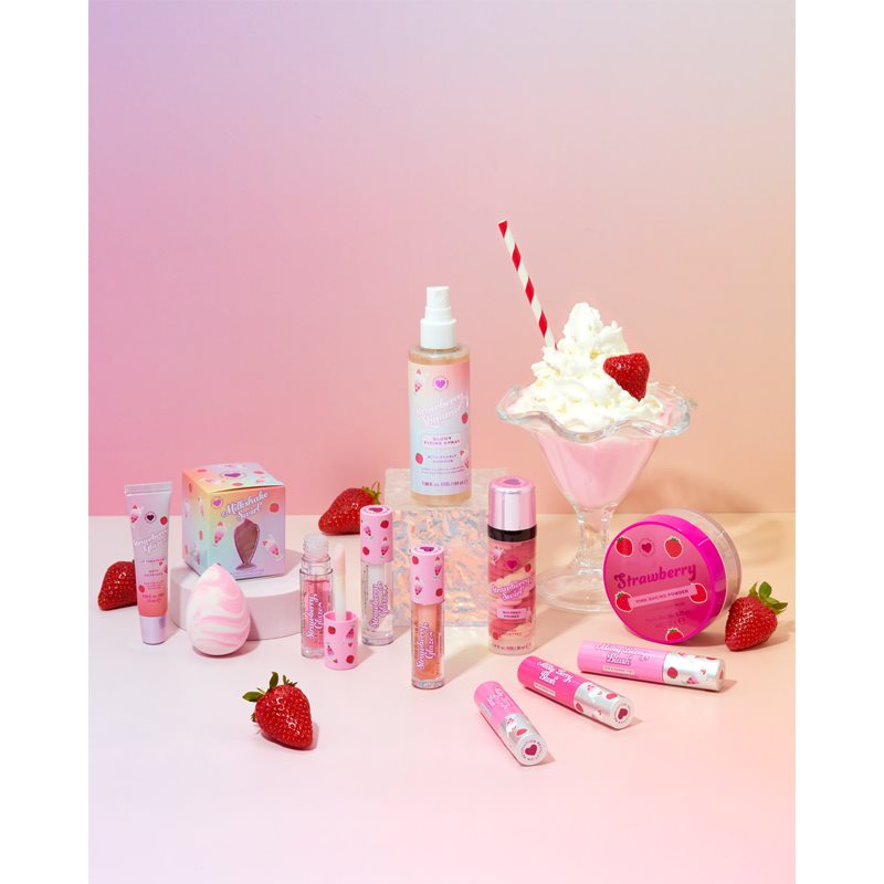 I Heart Revolution Milkshake Strawberry mattifying loose powder shade 22 g