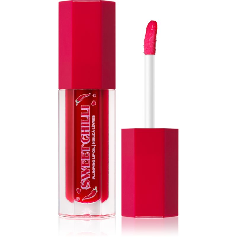 I Heart Revolution Sweet Chilli Plumping ulje za usne s plumping efektom nijansa Red 4 ml
