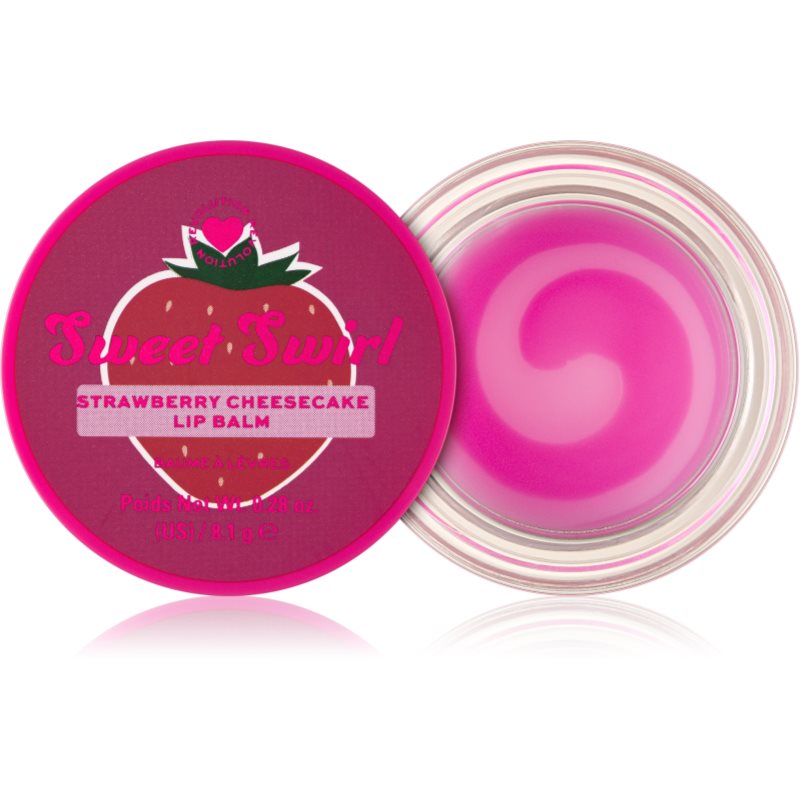 I Heart Revolution I Heart Revolution Sweet Swirl Lip Mask ενυδατική μάσκα χειλιών απόχρωση Strawberry Cheesecake 8.1 γρ