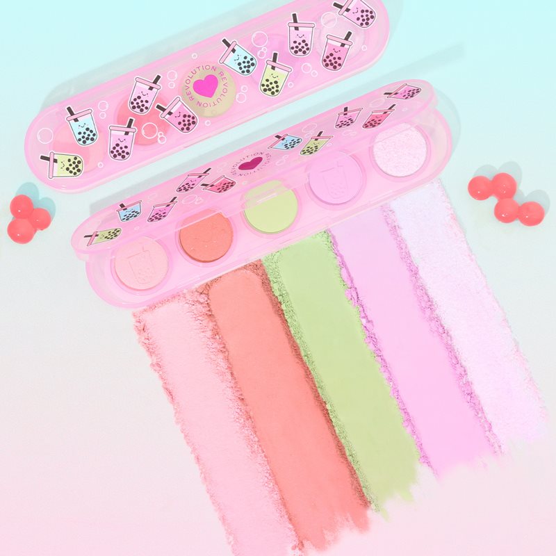 I Heart Revolution Bubble Tea Mini Matchi Palette Lidschattenpalette 4 g