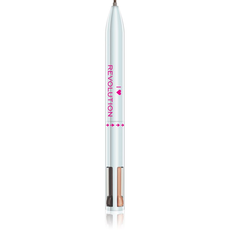 

I Heart Revolution Multi Liner олівець для очей та губ відтінок Black, Nude, Lip Liner, Brown