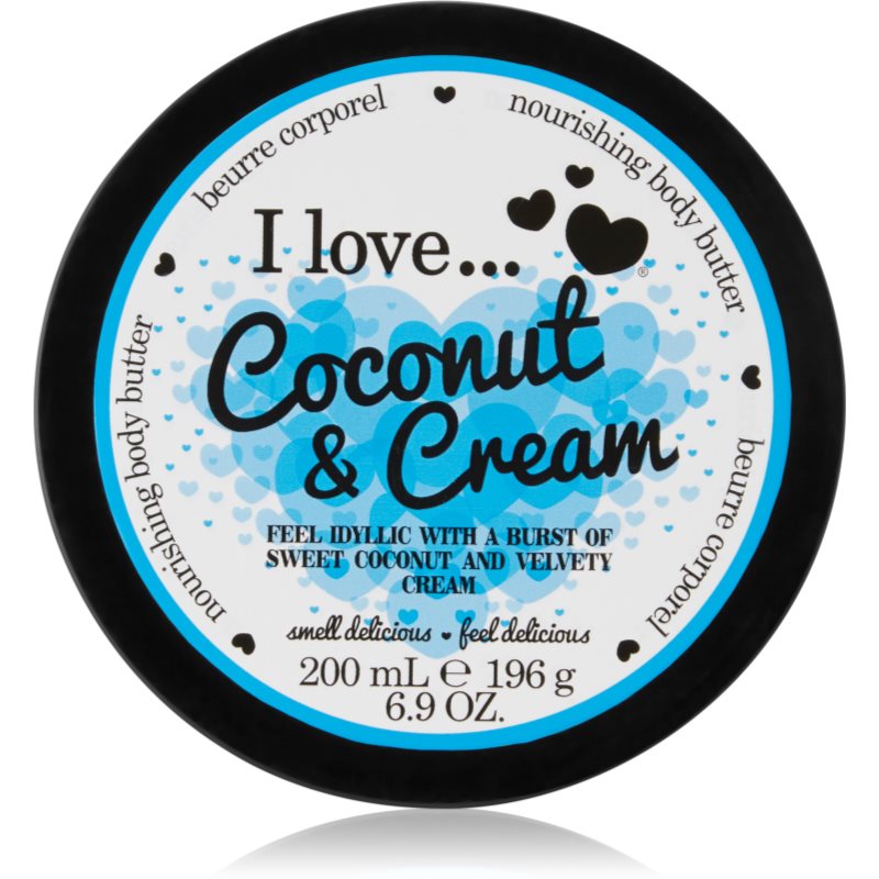 I love... Coconut & Cream kūno sviestas 200 ml
